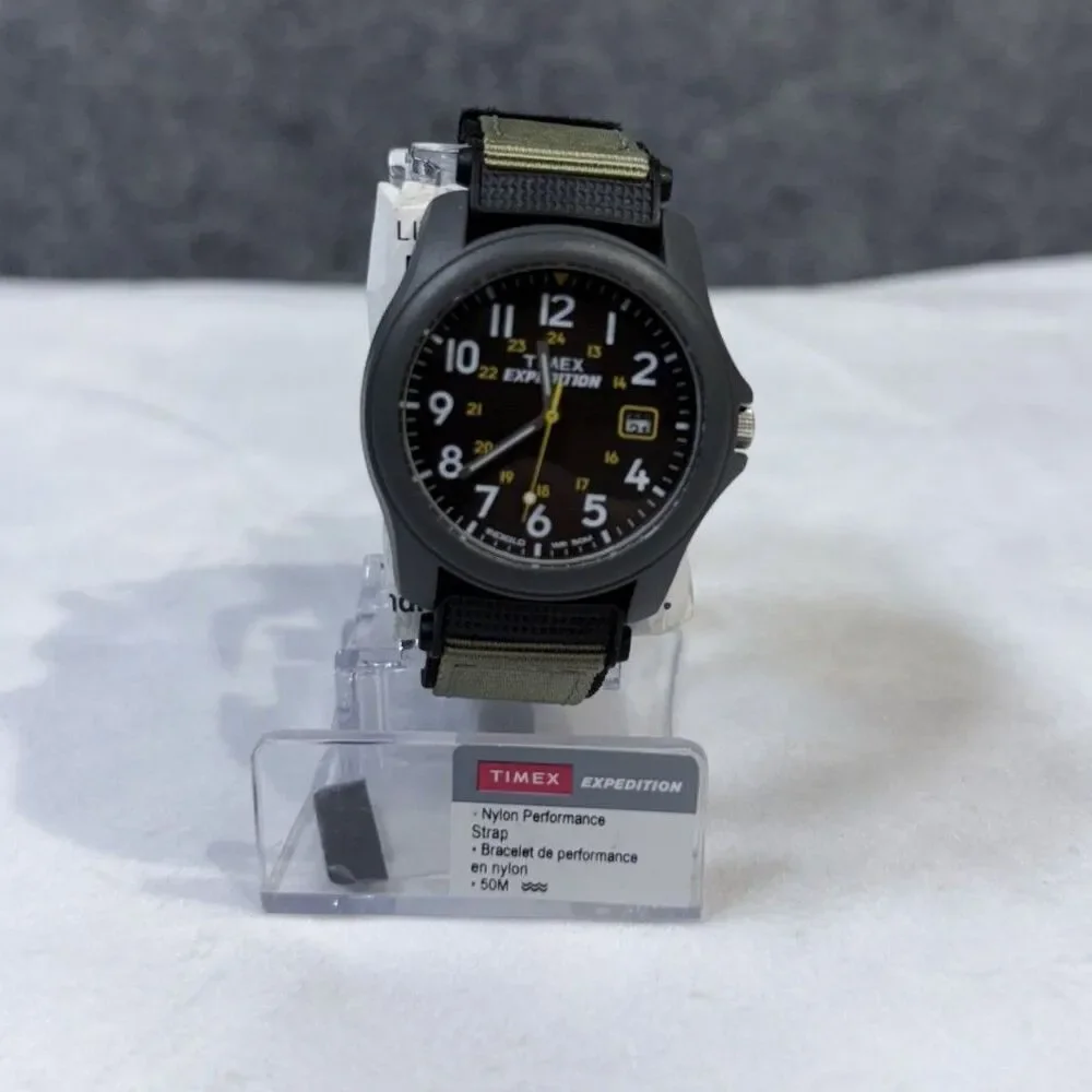 TIMEX Expedition Men's Wrist Watch 50 Meter Water Resistant Stainless Steel